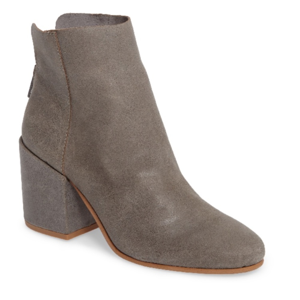 Lucky brand ravynn ankle boot steel gray